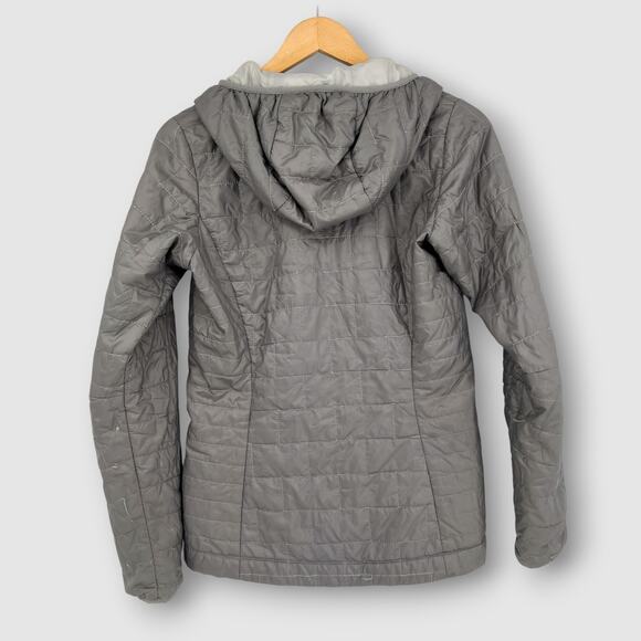 Patagonia Nano Puff Hooded Quilted Lightweight Jacket Women’s XS Gray - Picture 2 of 6